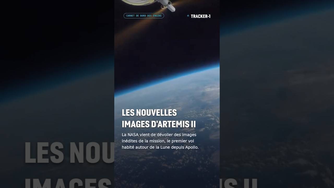 Les nouvelles images d'Artemis II #lune #nasa
