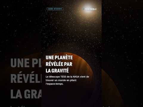 Une planète révélée par la gravité elle-même