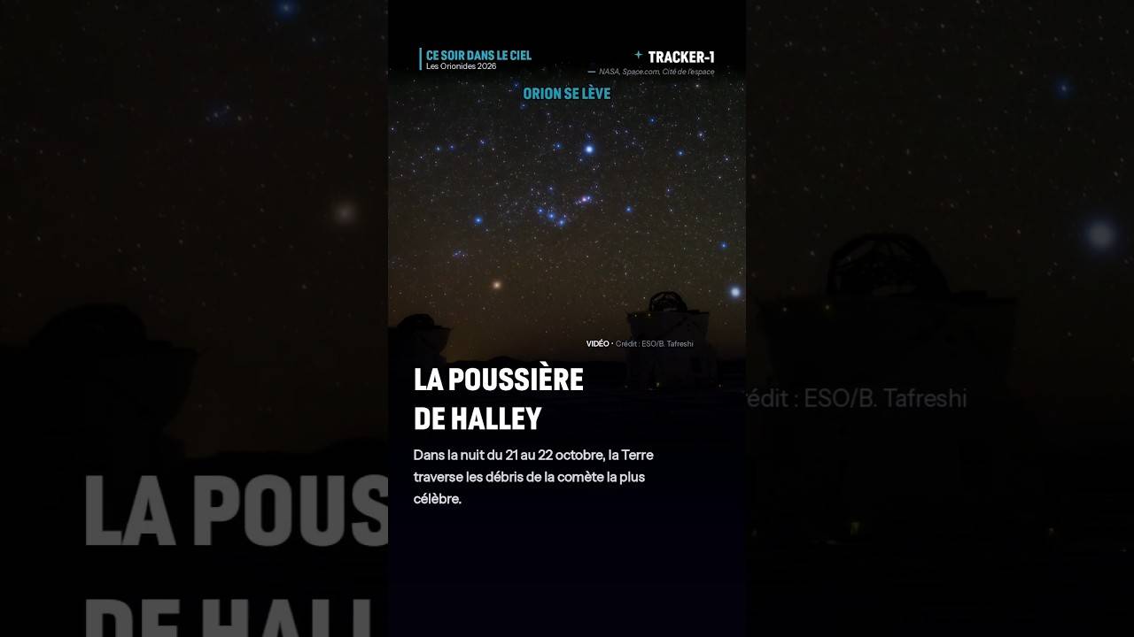 La poussière de Halley #comète