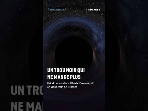 Un trou noir qui ne mange plus #trounoir #jwst #nasa