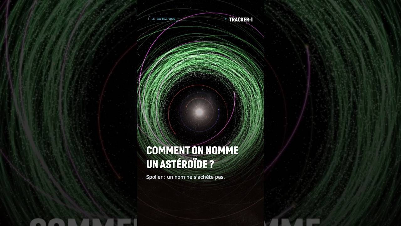 Comment on nomme un #asteroide ?