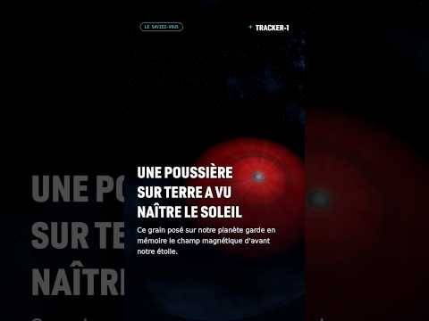 Une poussière sur Terre a vu naître le #soleil #meteorite