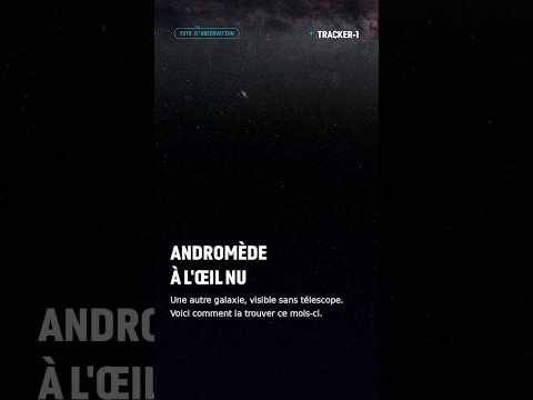 Andromède à l'oeil nu #galaxie #andromeda