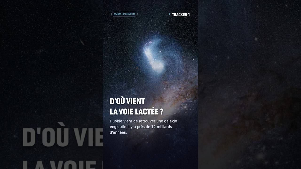 D'où vient la Voie Lactée ?