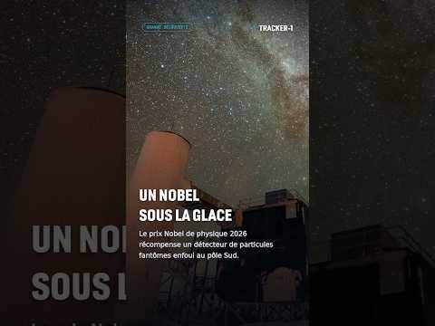 Un nobel sous la glace #nobel #icecube #neutrinos