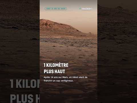 1km plus haut #mars #curiosity #rover