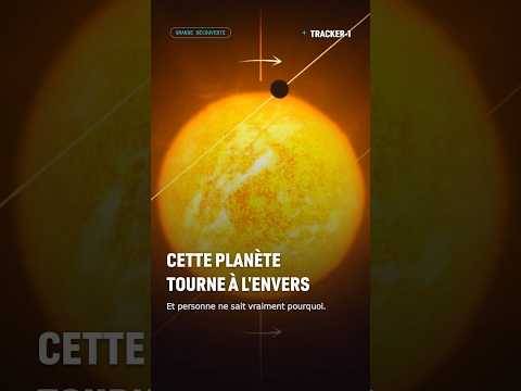 Cette planète tourne à l'envers
