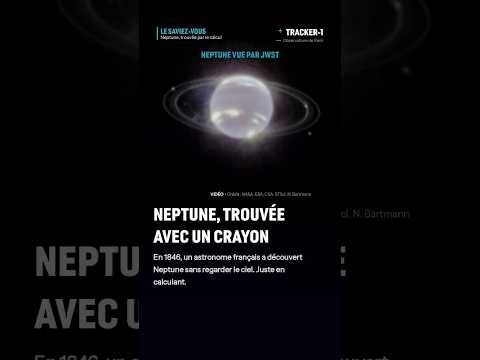 Neptune, trouvée avec un crayon #planète
