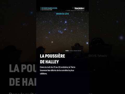 La poussière de Halley #comète