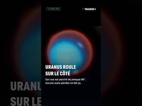 Uranus roule sur le côté #uranus