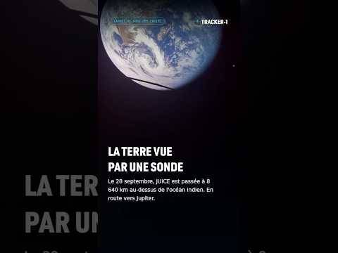 Le terra vue par une sonde #juce #esa