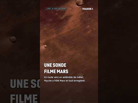 Une sonde filme Mars