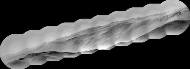 Curiosity's ChemCam Views Summit and Cliffs Beyond Gale Crater