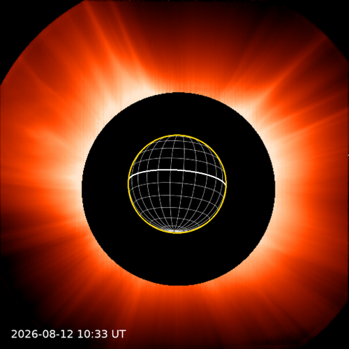 Solar Orbiter images the Sun on solar eclipse day